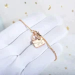 [HM]AMULETTE PEDANT ROSE GOLD NECKLACE - Image 2
