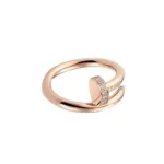 [CA]JUSTE RING 2.65MM PINK GOLD DIAMOND