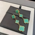 [VCA]CLOVER MALACHITE 3 MOTIFS GOLD - Image 7