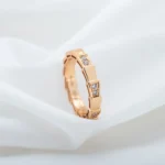 [BV]SERPENTI RING PINK GOLD  3MM - Image 6