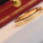 [CA]LOVE NECKLACE ADJUSTABLE ROSE GOLD - Image 7