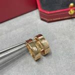 [CA]LOVE 5.5MM 1 DIAMOND EARRINGS - Image 9