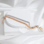 [HM]KELLY CHAIN SILVER DIAMOND BRACELET - Image 3