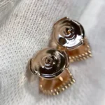 [VCA]HEART CARNELIAN STUD EARRINGS - Image 8