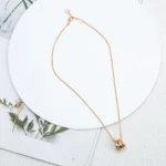 [BV]SERPENTI PINK GOLD NECKLACE DIAMOND - Image 6