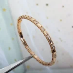 [BV]SERPENTI SMALL BRACELET PINK GOLD DIAMOND - Image 2