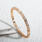 [BV]SERPENTI SMALL BRACELET PINK GOLD DIAMOND - Image 8