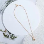 [BV]GARI NECKLACE PINK GOLD MOP - Image 5