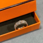 [HM]KELLY PINK GOLD DIAMOND RING - Image 8