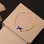 [CMT]Hollow Design Four-Leaf Clover Flower Shape Bracelet - Image 2