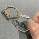 [HM]RONDE SMALL DIAMOND RING - Image 4