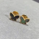 [VCA]BUTTERFLY DARK MOP  EARRINGS - Image 2
