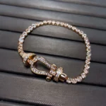 [FR]FORCE  HORSESHOE  DIAMOND TENNIS BRACELET - Image 5