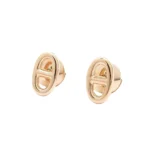 [HM]CHAINE SMALL EARRINGS GOLD AND SILVER