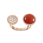[VCA]PERLEE COULEURS DIAMOND ROSE GOLD BETWEEN THE FINGER RING - Image 5